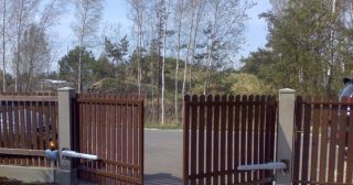 Купить распашные ворота из штакетника Чехов, цена от 2771 руб.