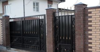 Купить распашные ворота кованные Чехов, цена от 4861 руб.